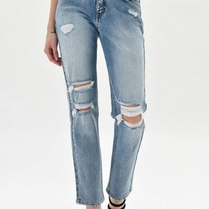 Kan Can High Rise Slim Straight